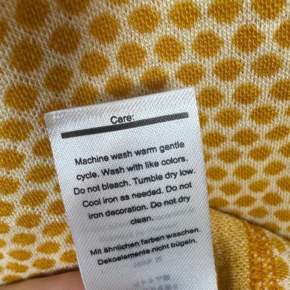 Smartwool Classic Thermal Zip Neck Base Layer Top In Honey Gold Dot W2215 Sz M - Picture 8 of 10